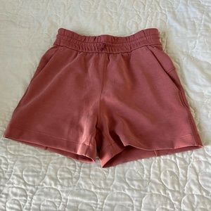 pink soft stream shorts Lululemon